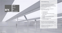 Desktop Screenshot of bfk-plan.de