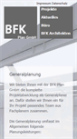 Mobile Screenshot of bfk-plan.de